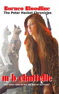 Borneo Bloodline - book cover - author mbchattelle.me.uk